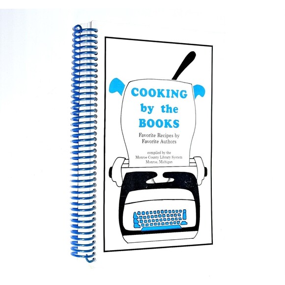 Cooking By The Books Favorite Recipes By Iconic Authors 1990 Rare HTF EUC - Picture 2 of 9